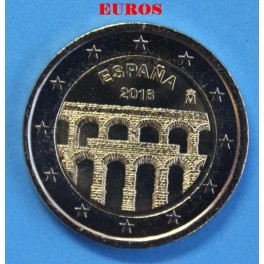 2016 -2  EUROS - ESPAÑA - ACUEDUCTO DE SEGOVIA