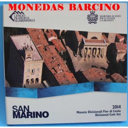 2014- SAN MARINO - EUROS- BLISTER- COIN SET