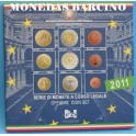 2011 - ITALIA -  EUROS - COIN SET BLISTER-MONEDA BARCINO-