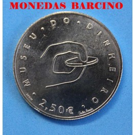 2016 - PORTUGAL - 2,5 EUROS - MUSEO DEL DINERO