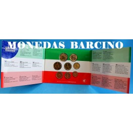 2002 - ITALIA -  EUROS - BLISTER- COIN SET